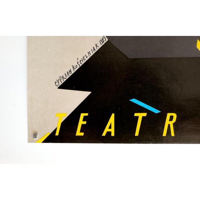 Beelzebubs Sonata Original Vintage Poster by Cyprian Kościelniak, 1984 For Sale - Image 5 of 9