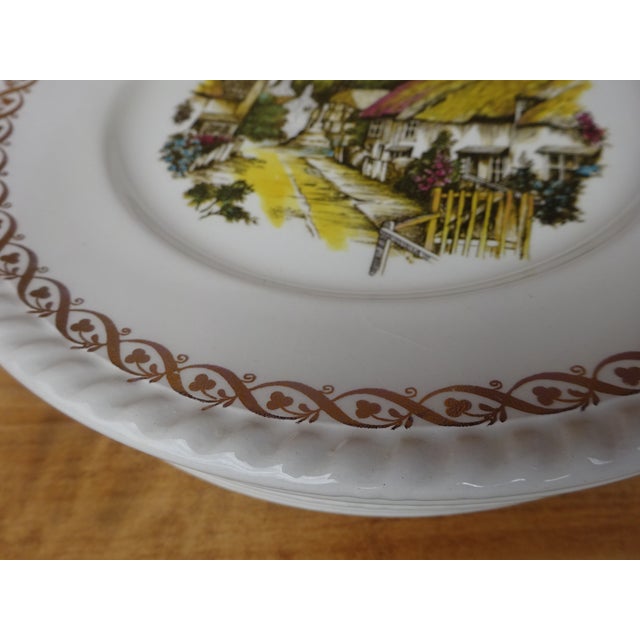 Flat Plates in Earthenware by Keller & Guérin for Lunéville, 1890s, Set of 6 For Sale - Image 10 of 12