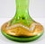 Green Antique Bohemian Moser-Style Green Glass Stick Vase Gold Gilding and Enamel For Sale - Image 8 of 12