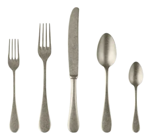 Mepra 20-Piece Flatware Set, Champagne