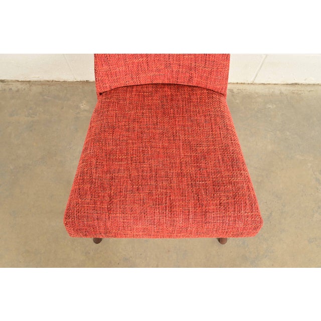 Wood Adrian Pearsall for Craft Associates High Back Side Chair or Lounge Chair, 1960s For Sale - Image 7 of 10