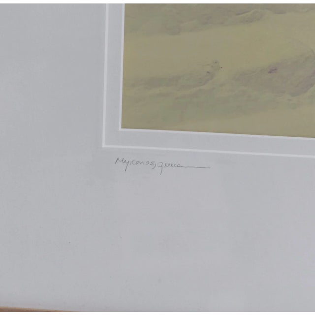 Welcome to our listing! You are considering a vintage Alan Klug Mykonos Greece Limited & Signed Framed Photo Print. Very...