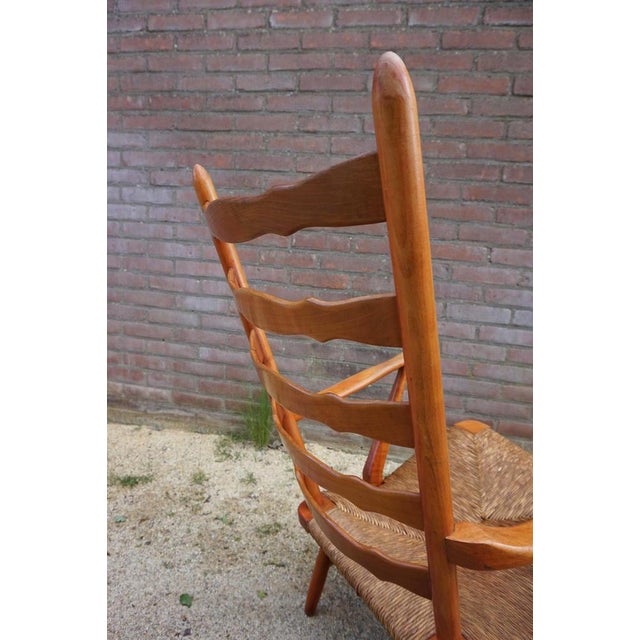 Mid-Century Dutch Organic Shaped Armchair from De Ster Gelderland, 1950s For Sale - Image 8 of 18