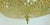 Metal Mid-Century Plafoniere Amber Glass Structure Brass Ceiling Lamp, 1970s For Sale - Image 7 of 11