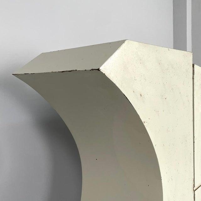 Metal Italian Modern Geometric Metal Sculpture by Edmondo Cirillo, 1970s For Sale - Image 7 of 17