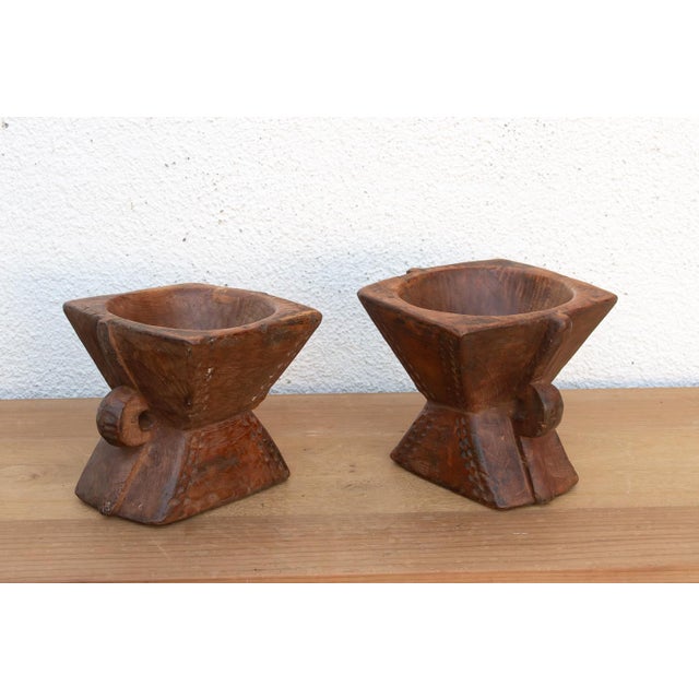 Folk Art Set of 2, Early 20th Century Bijani Seeders For Sale - Image 3 of 6