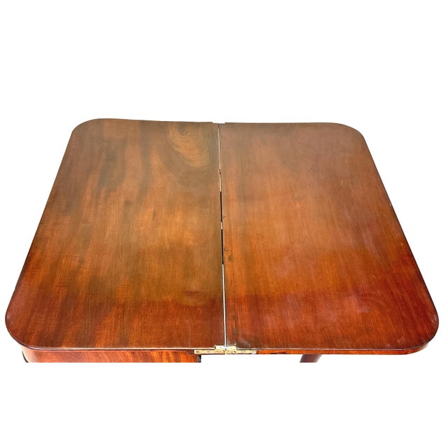 Regency Mahogany Tea Table, 1820 For Sale - Image 12 of 14