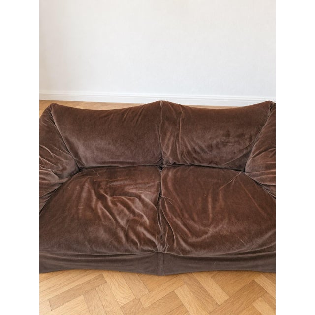 Metal Model 685 Le Tentazioni Two-Seater Sofa by Mario Bellini for Cassina, 1973 For Sale - Image 7 of 13