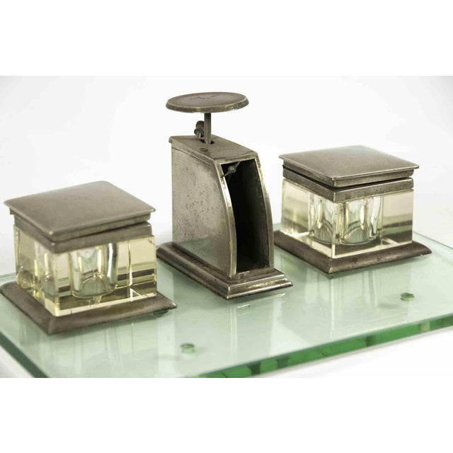 Vintage Inkwell, Mid-20th Century For Sale - Image 4 of 6