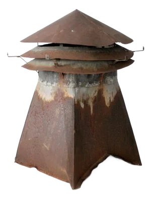 Antique Barn Cupola Architectural Display