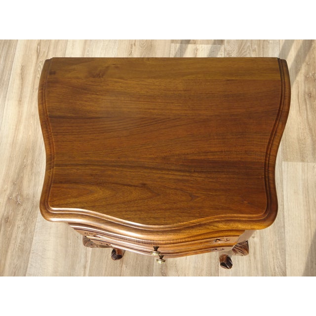 Louis Xv Bedside Table in Walnut, 1960s For Sale - Image 16 of 18