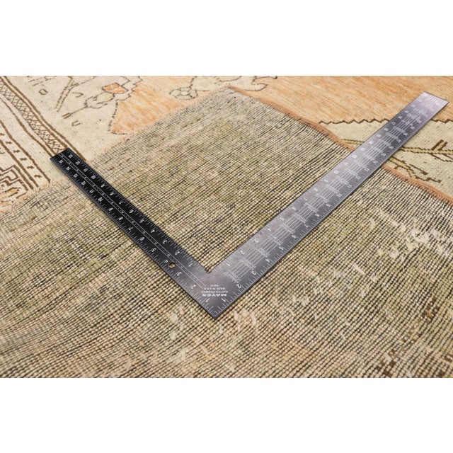 Mid 20th Century Mid 20th Century Vintage Turkish Oushak Rug 06'01 X 10'07 For Sale - Image 5 of 8