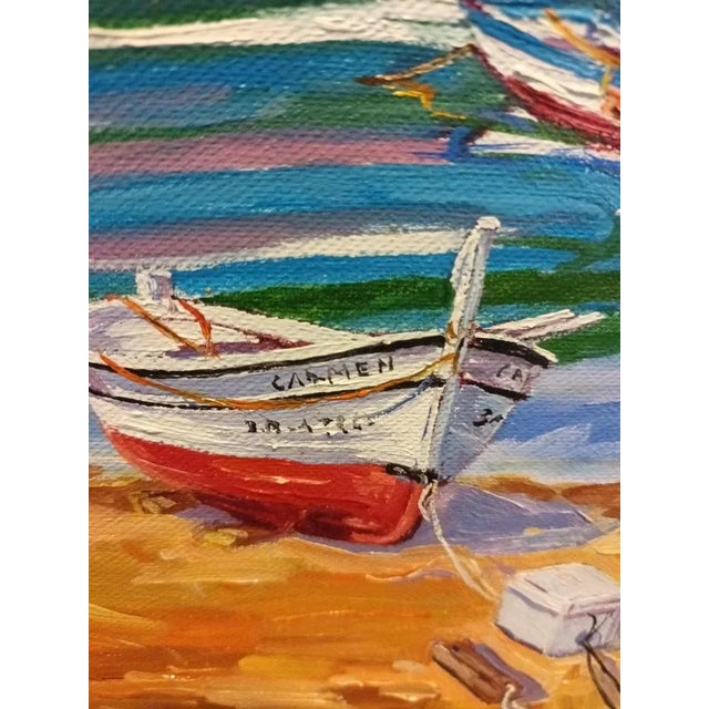 Early 21st Century Avel, Coastal Scene, 2023, Oil on Canvas For Sale - Image 5 of 9