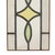 Art Deco Geometric Stained Glass Window, Set of 2 For Sale - Image 11 of 18