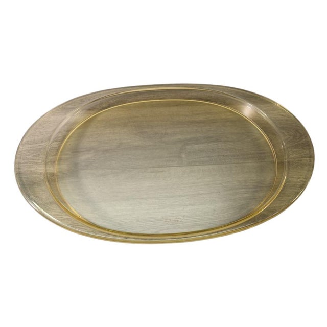 Vintage Plastic Tray from Guzzini For Sale - Image 11 of 11