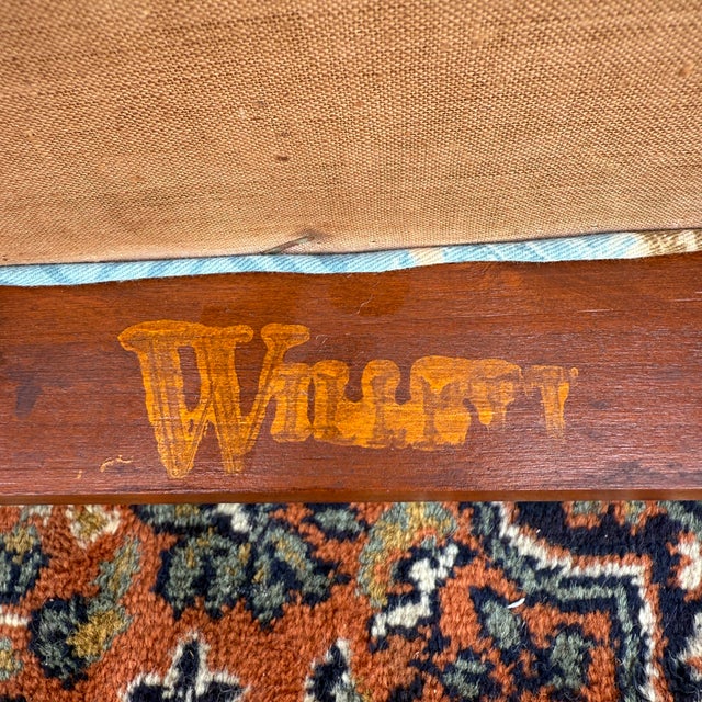 1950s Willett Duncan Phyfe Solid Cherry Rose Medallion Dining Chairs - Set of 4 For Sale - Image 13 of 16