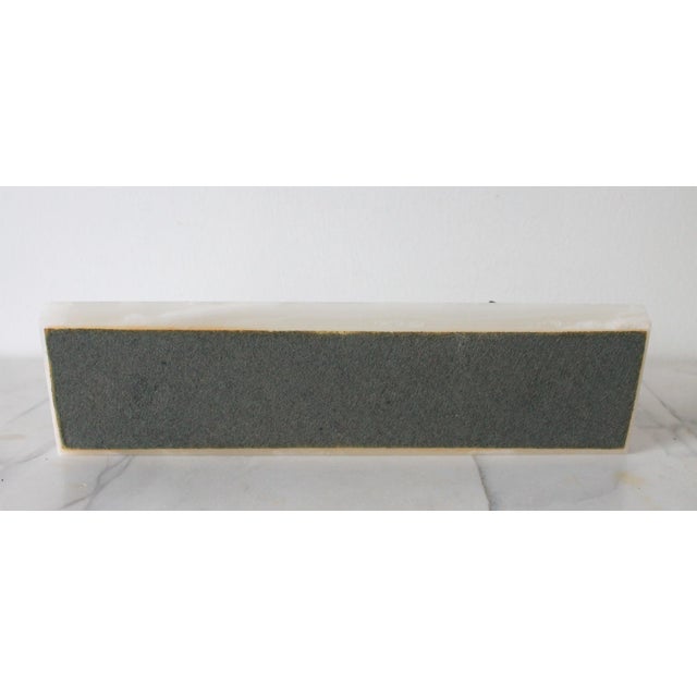 Mid 20th Century Vintage Cross 1/20 10k Gold Filled Ballpoint Pen Pencil Desk Set W/ Marble Base For Sale - Image 5 of 10