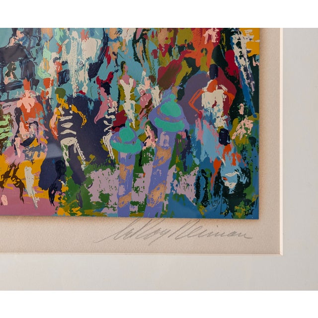 Serigraph in colors on paper. Hand signed lower right by LeRoy Neiman. Hand numbered AP lower left. Image size 26.25 x 36...