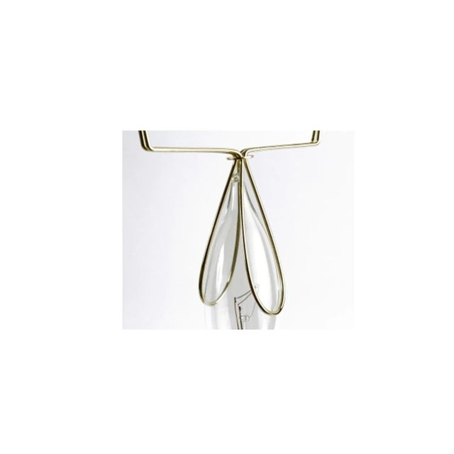 Modern 5" Plaid Paper Print Candelabra Clip-On Drum Lamp Shade For Sale - Image 3 of 3