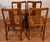 1920s English Traditional Oak Draw-Leaf Dining / Kitchen Table & 4 Chairs Set For Sale - Image 16 of 18