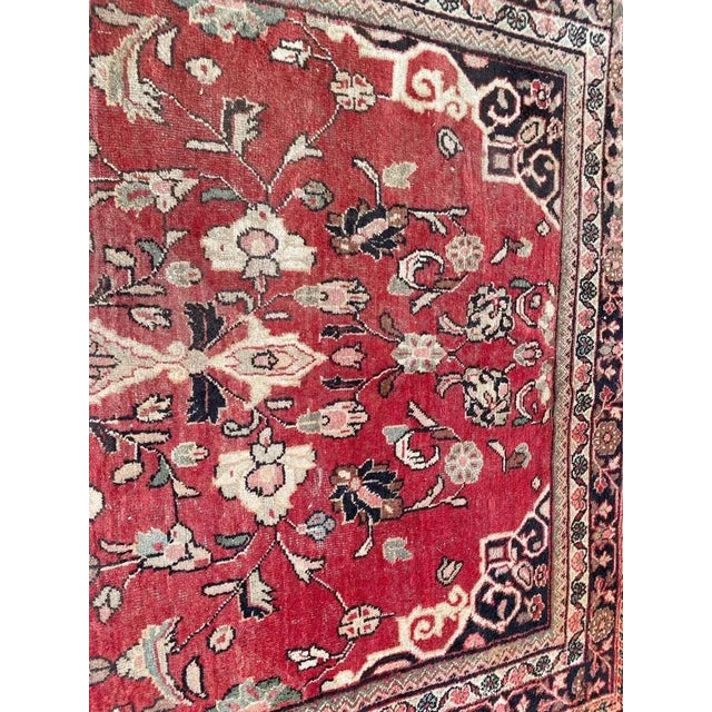 1940s Large Mid-Century Mahal Rug For Sale - Image 5 of 18