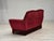 Danish 2-Seater Sofa in Red Furniture Velour, 1970s For Sale - Image 9 of 14