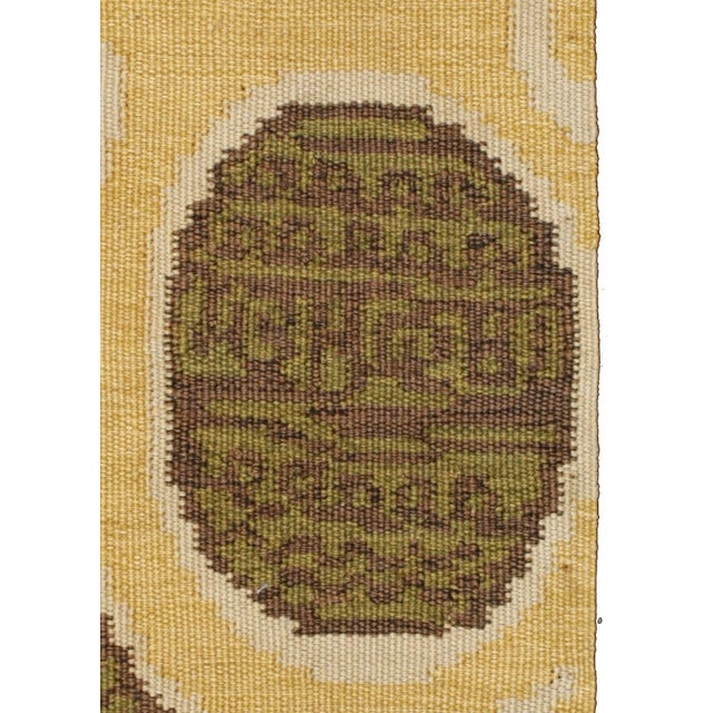 Kim Alexandriuk Tattoo Relief Hand Knotted Wool Rug for Doris Leslie Blau For Sale - Image 4 of 6