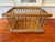 Wood Antique Hudson Delivery Crate by Rugg Manufacturing Co. – Wooden Grocery Basket With Original Advertising, C. 1910–1930 For Sale - Image 7 of 14