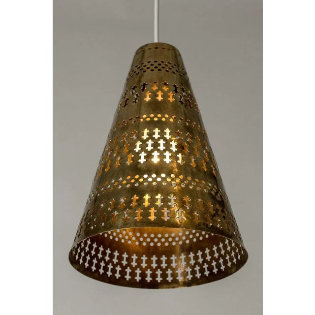 Modern Modern Brass Pendant Light by Hans Bergström, 1950s For Sale - Image 3 of 10