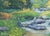 Original Oil Landscape of Forest Stream For Sale - Image 4 of 5