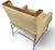Gold Michael Weiss for Vanguard Mid-Century Style Club Chairs, a Pair For Sale - Image 8 of 15
