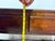 Vintage Chinioiserie Style Glass Rattan Top 2 Tier Console Table Desk For Sale - Image 10 of 14
