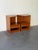 Pair of vintage Danish Modern teak nightstands, Made in Denmark, featuring clean Scandinavian lines and warm teak wood...