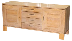 Danish Solid Ashwood Sideboard with Drawers by Søren Holst for Orum Mobler