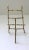 Vintage Faux Bamboo Polished Brass Tabletop Easel For Sale - Image 4 of 11