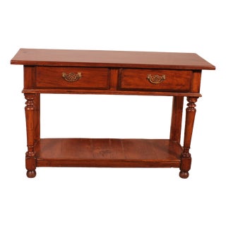 19th Century English Console Table For Sale