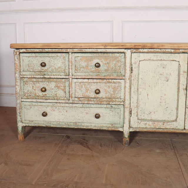 English Country House Dresser Base For Sale - Image 5 of 18