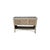 Coastal Late 20th Century Rattan Sideboard Bamboo and Wicker Buffet Cabinet Credenza Boho Coastal 49" For Sale - Image 3 of 7