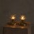 A petite Italian table lamp from the 1950s, defined by its etched Murano glass shade and polished brass base. The curved...