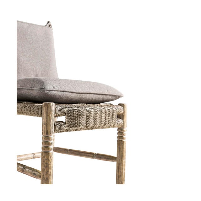 Rustic European Rush Seat Side Chair (Sets of 2) For Sale - Image 10 of 12