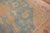 Turquoise Antique Turkish Oushak, 13'4'' X 15'8'' For Sale - Image 11 of 12