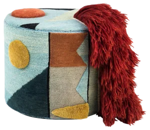 Pouf Charaktere Massimiliano by Lyk Carpet