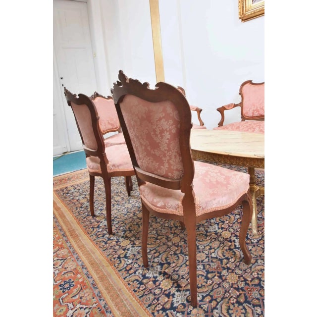 2000 - 2009 Louis XV Living Room Set, Set of 8 For Sale - Image 5 of 7