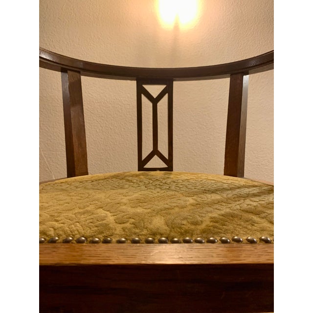 Art Nouveau Armchair in the style of Koloman Moser, 1890s For Sale - Image 4 of 14