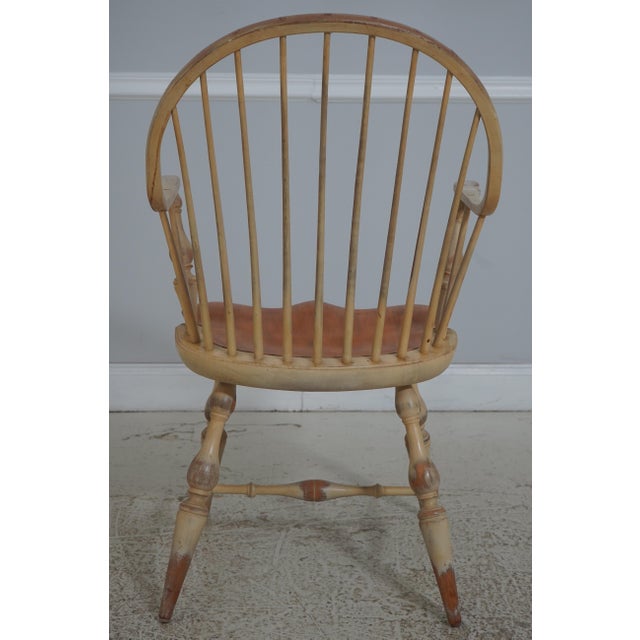 Set of Six Benchmade Windsor Dining Chairs For Sale - Image 4 of 18