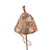 The Lega Bwami Society hat was crafted in the eastern regions of the Democratic Republic of Congo. This woven, palm fiber...