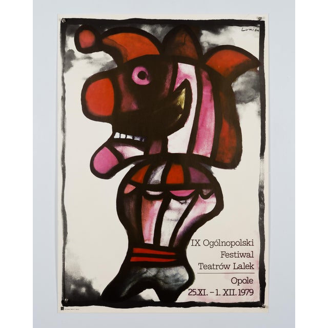 9th National Puppet Theatre Festival Exhibition Poster by Jan Lenica, 1979 For Sale - Image 3 of 9