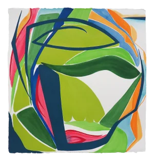 Jessica Snow "Terra Incognita 5" Painting