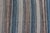 Versatile Striped Design and Natural Brown, Cream, and Blue Flat-Weave Kilim 7'9 X 11'10 For Sale - Image 13 of 15