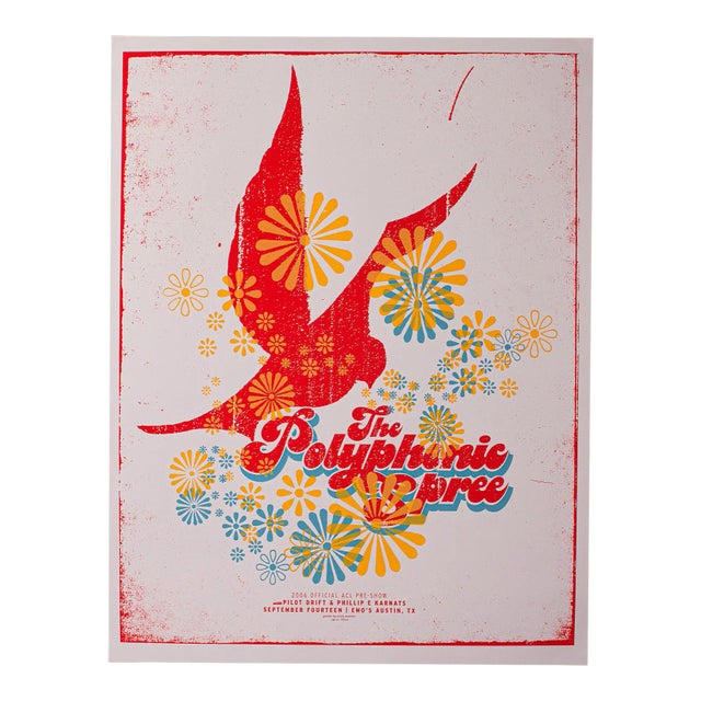 2006 The Polyphonic Spree Concert Poster, Artist Signed For Sale